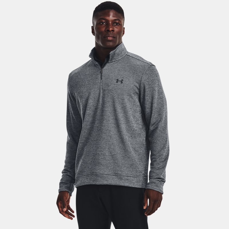 Men's Under Armour Storm SweaterFleece ¼ Zip Pitch Gray / Black L